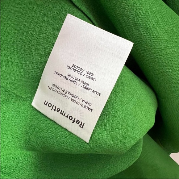 Reformation Green Mini Dress - Picture 11 of 11